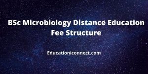 BSc Microbiology Distance Education